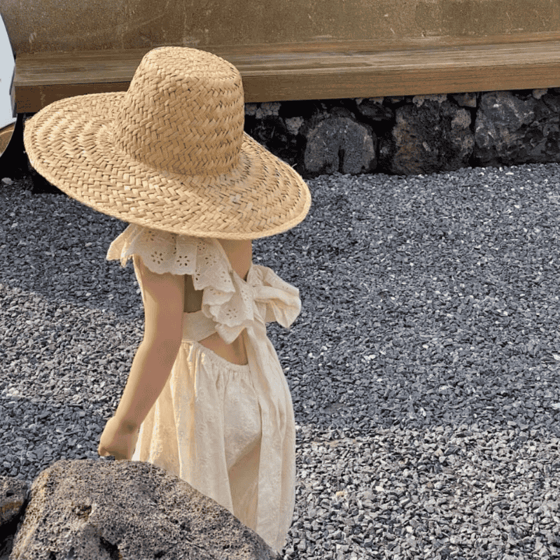 Söt Vintage Jumpsuit för Barn