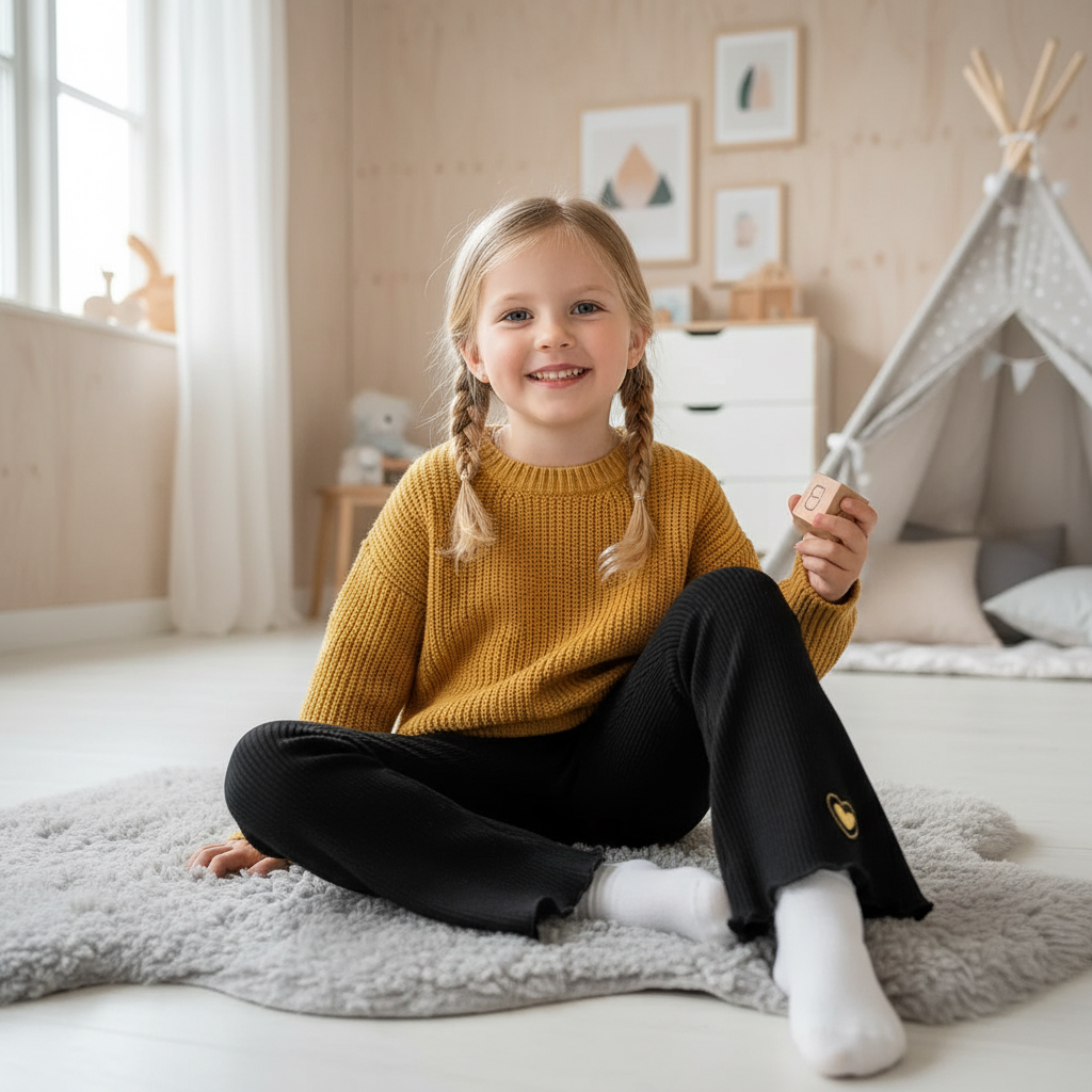 Lykke Utsvängd barnbyxa