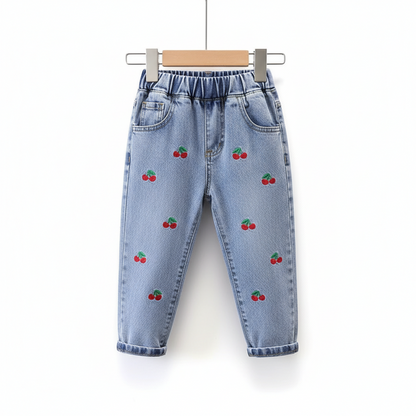 Alva Barnjeans ljus denim