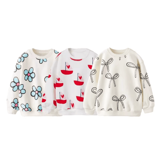 Trendig Barntröja med Motiv