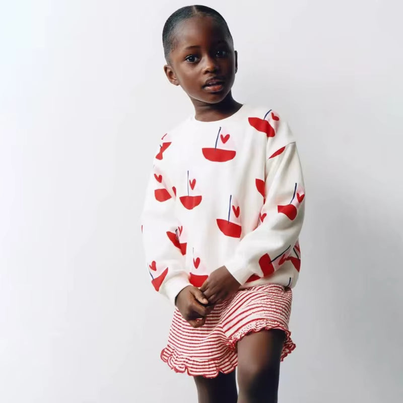 Trendig Barntröja med Motiv