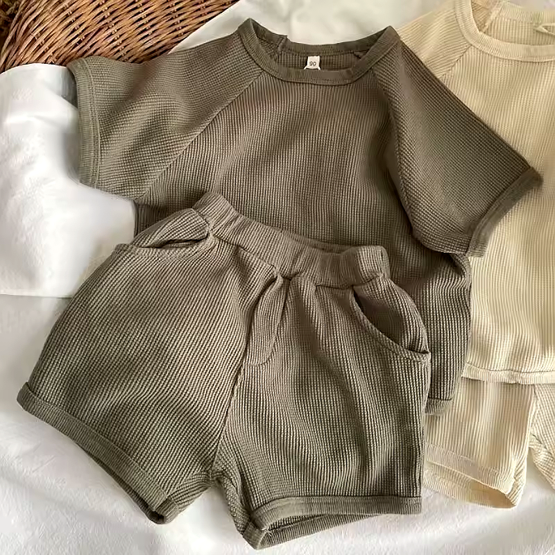 2-delat Stickat Set för Barn