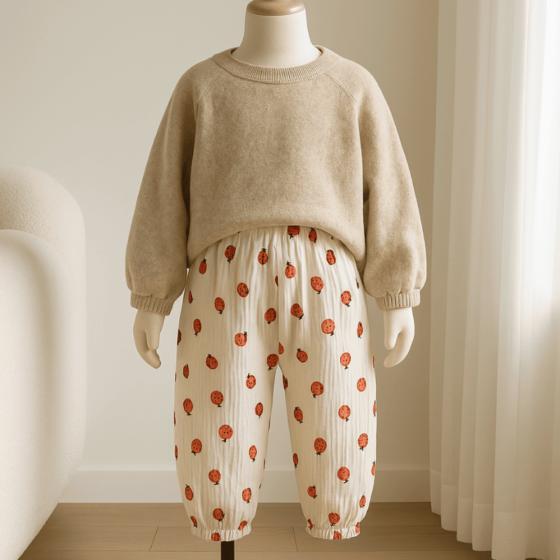 Mjuka Linnebyxor för Barn