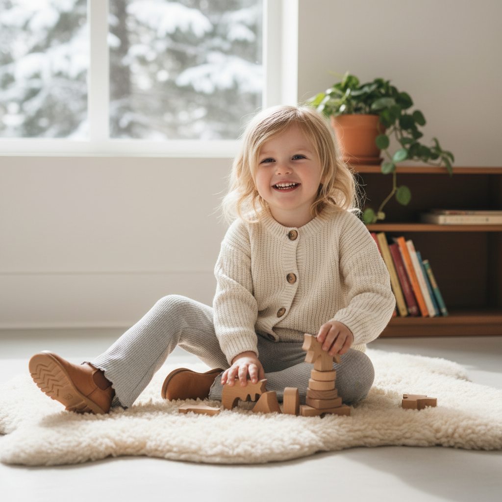 Lykke Utsvängd barnbyxa